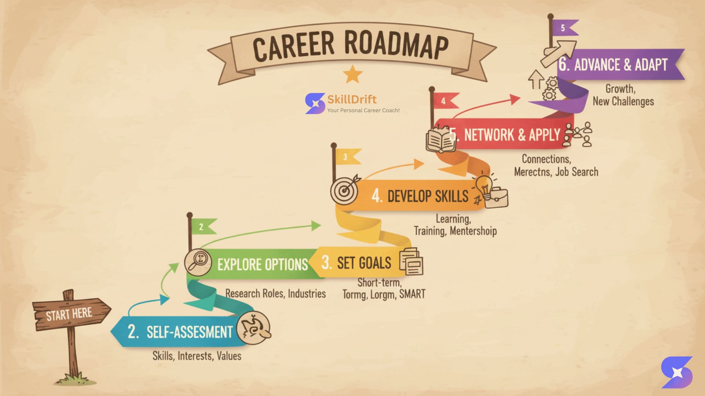 How to Build a Career Roadmap Step by Step