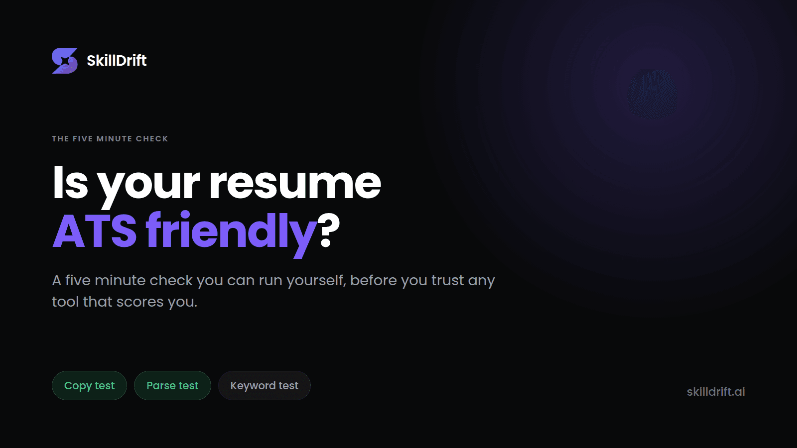 How to check if your resume is ATS friendly